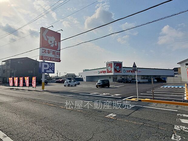 スギ薬局　豊川北店（580m）