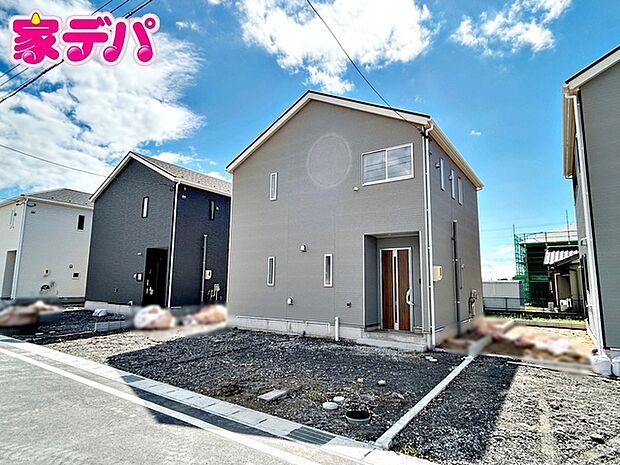 建物完成しました!現地ご案内いたします。周辺環境や陽当たりなどもあわせてご確認いただけます。実際の住み心地をイメージしながらご見学いただけますので、お気軽にお問い合わせください!