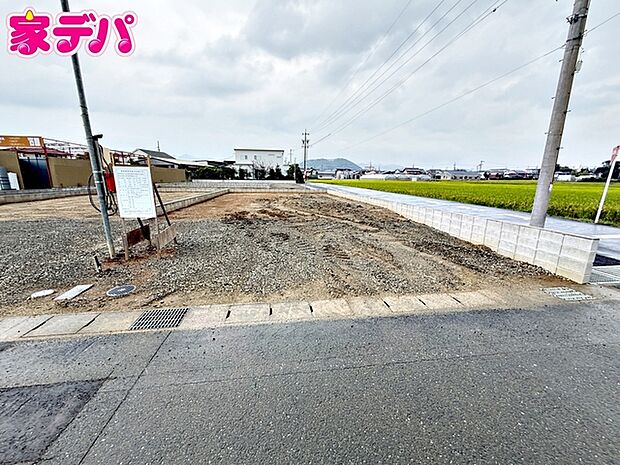 建築予定地です。ご見学希望のお客様につきましては同型同仕様の物件にご案内いたします