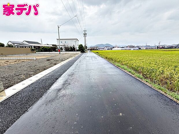 前面道路：東側約6ｍ幅