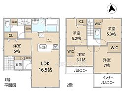 リーブルガーデン蒲郡市拾石町浜田60期 1号棟