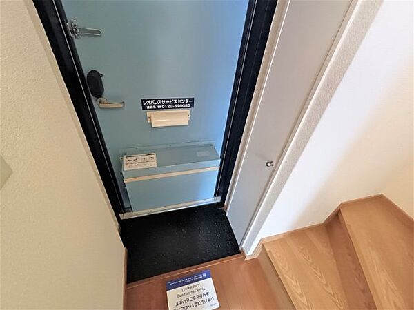 画像5:玄関には下駄箱スペースがあります。