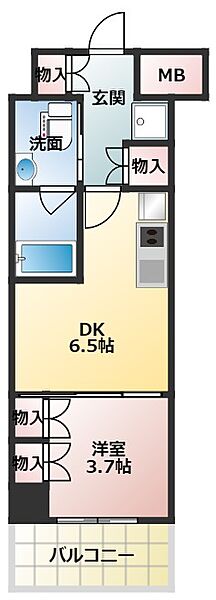 同じ建物の物件間取り写真 - ID:227084848981