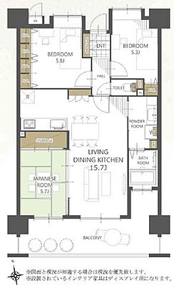 間取り コアマンションルネス九品寺 5階/-