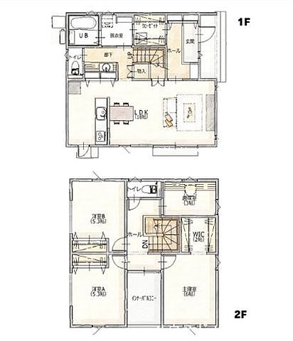 間取り 熊本市南区城南町舞原317-16付近