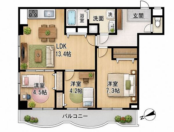 間取り：312001308979