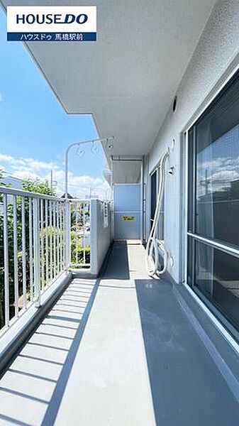 優しい風を感じることが出来るバルコニー