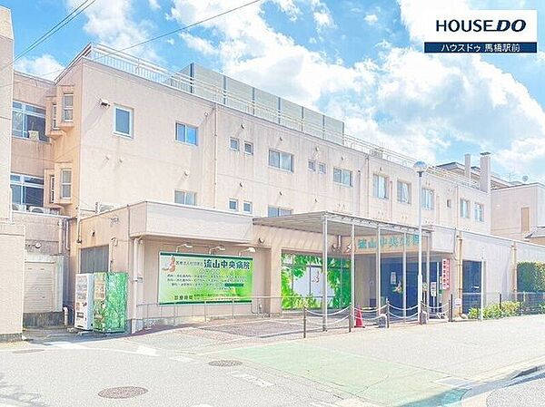 流山中央病院東武アーバンパークライン初石駅から徒歩約7分。無料巡回バスもあります。 1140m