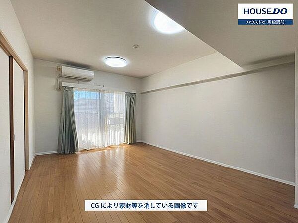 CGにより家財等を消している画像です