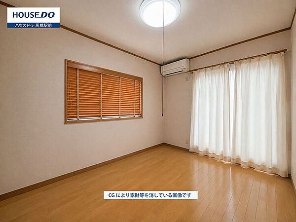 二面採光の明るい洋室は子供部屋にピッタリです