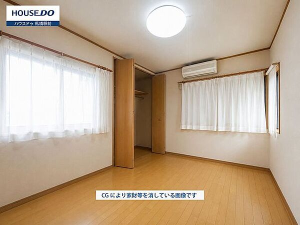 各部屋にはクローゼットを完備しています