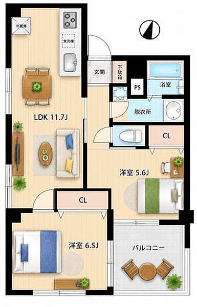 間取り：312001332079