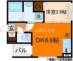 ハーモニーテラス太秦安井車道町III 2階