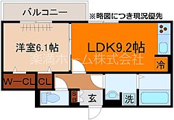 GRAMM京都紫竹　A棟 2階