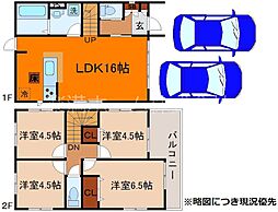 京都市北区上賀茂北ノ原町23号地戸建 4LDKの間取り