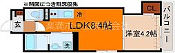 F asecia Canale 1階1LDKの間取り