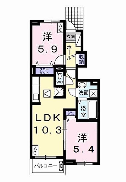 同じ建物の物件間取り写真 - ID:221010726101