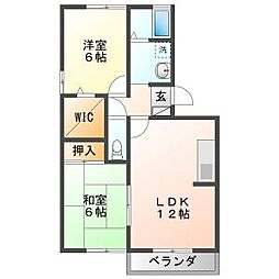 ウエストアベニューB 1階/102