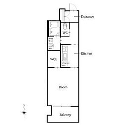 リバーズマンション長住 2階