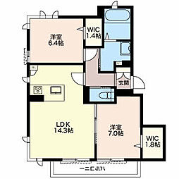 クレール長良　Ａ 3階