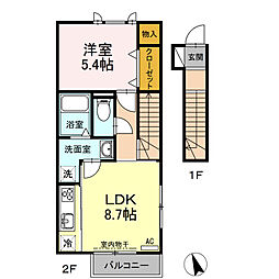 シャルマン 2階