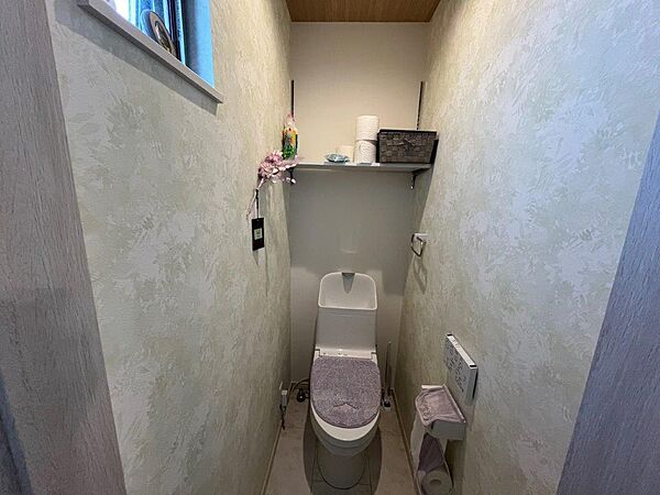 トイレは2階と3階にあり、使い勝手が良いですよ。