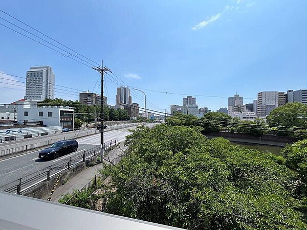 3階からの景色です。