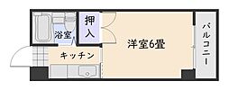 MTハイツ高麗 1Kの間取図画像