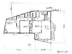 福山ビル 3LDKの間取図画像