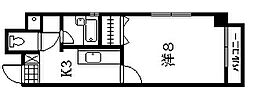 プロミネンスXステージ 1Kの間取図画像