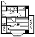 ルクール下荒田5階3.5万円