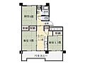 鴨池二丁目団地1号棟1階4.1万円