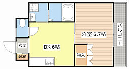 間取図画像 1DK