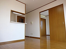 ハイツエクセルV番館 405 4階2DKのリビング/ダイニング