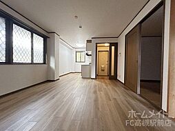 JR東海道・山陽本線 高槻駅 徒歩15分の賃貸マンション 2階3LDKのリビング/ダイニング