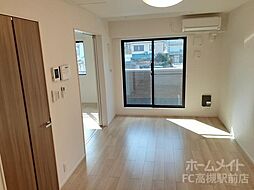 阪急京都本線 高槻市駅 徒歩31分の賃貸アパート 2階2LDKのリビング/ダイニング