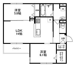 D-residence下田部B 2階/203