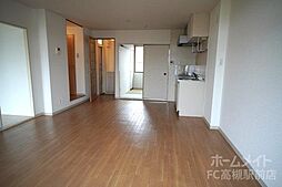 阪急京都本線 高槻市駅 徒歩26分の賃貸アパート 2階2LDKのリビング/ダイニング