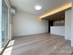 阪急京都本線 上牧駅 徒歩10分の賃貸アパート 3階2LDKのリビング/ダイニング