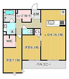 ロンジェヴィータ 2階/202