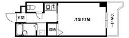 コンフォート・グリーン 1Kの間取図画像