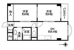 エクセルコート高槻I号館 3階/304