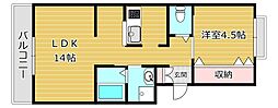 マンション東岡 3階