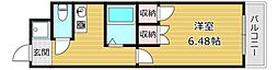 旭ビル 1Kの間取図画像