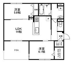 D-residence下田部B 1階/103