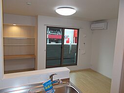 近江鉄道近江本線 水口駅 徒歩5分の賃貸アパート 2階1LDKのリビング/ダイニング