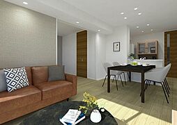 JR北陸本線 長浜駅 徒歩15分の賃貸アパート 1階1LDKのリビング/ダイニング