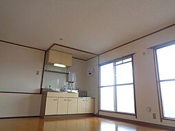 近江鉄道近江本線 水口城南駅 徒歩5分の賃貸マンション 4階2LDKのリビング/ダイニング