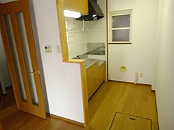 JR湖西線 唐崎駅 徒歩11分の賃貸アパート 1階2DKのリビング/ダイニング