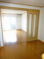 近江鉄道近江本線 愛知川駅 徒歩20分の賃貸アパート 1階2DKのリビング/ダイニング